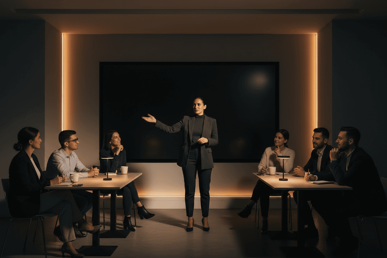 Live-Webinar Szene